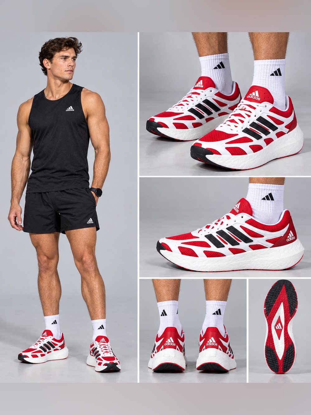 Adidas Adizero Aruku Running Shoes - JP7039 - Juniors 7.5 or Men’s 7.5